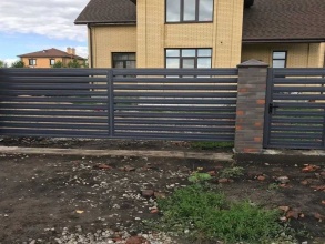Забор жалюзи 72 метра фото в Ветлуге
