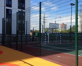3D заборы для спортивной площадки 60 метров фото в Ветлуге