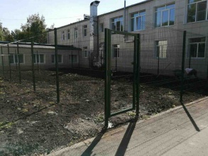 3D заборы для школы 15 метров фото в Ветлуге