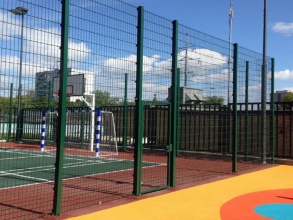 3D заборы для спортивной площадки 15 метров фото в Ветлуге