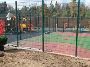 Забор на детскую площадку 50 метров фото в Ветлуге